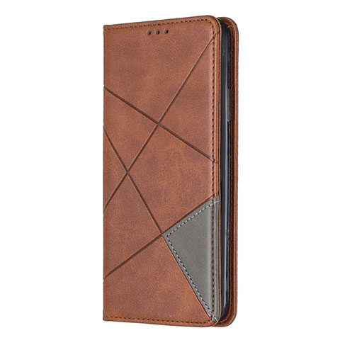 Handytasche Stand Schutzhülle Flip Leder Hülle für Nokia 5.3 Braun