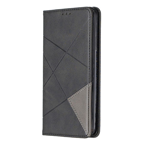 Handytasche Stand Schutzhülle Flip Leder Hülle für Nokia 5.3 Schwarz