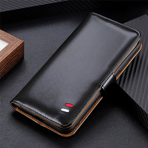 Handytasche Stand Schutzhülle Flip Leder Hülle für OnePlus 8T 5G Schwarz