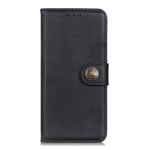 Handytasche Stand Schutzhülle Flip Leder Hülle für Oppo A93 Schwarz