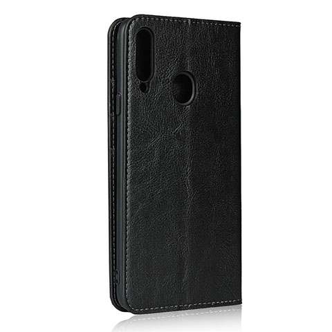 Handytasche Stand Schutzhülle Flip Leder Hülle für Samsung Galaxy A20s Schwarz