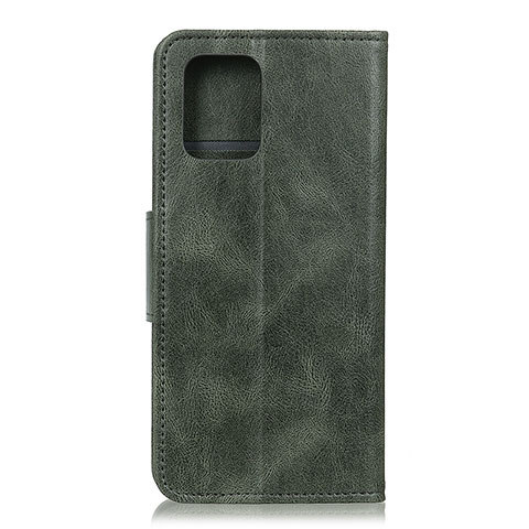 Handytasche Stand Schutzhülle Flip Leder Hülle für Samsung Galaxy A91 Grün