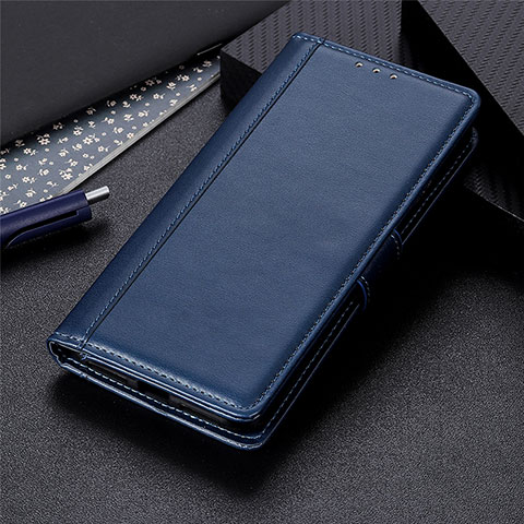 Handytasche Stand Schutzhülle Flip Leder Hülle für Samsung Galaxy Note 20 5G Blau