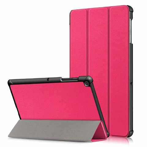 Handytasche Stand Schutzhülle Flip Leder Hülle für Samsung Galaxy Tab S5e 4G 10.5 SM-T725 Pink