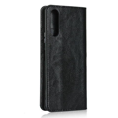 Handytasche Stand Schutzhülle Flip Leder Hülle für Sony Xperia 10 II Schwarz