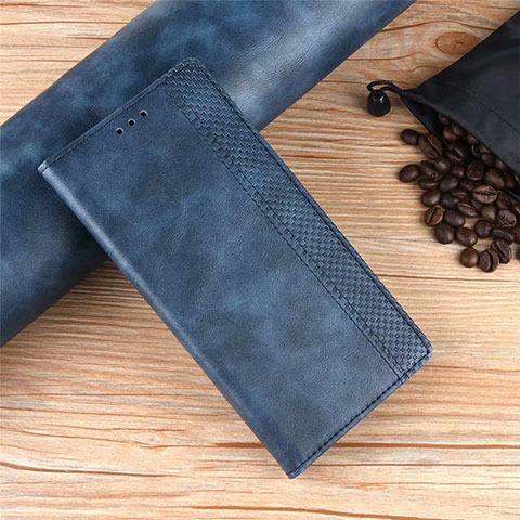 Handytasche Stand Schutzhülle Flip Leder Hülle für Xiaomi Poco X3 NFC Blau