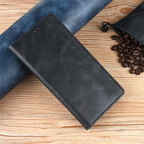 Handytasche Stand Schutzhülle Flip Leder Hülle für Xiaomi Poco X3 Pro Schwarz