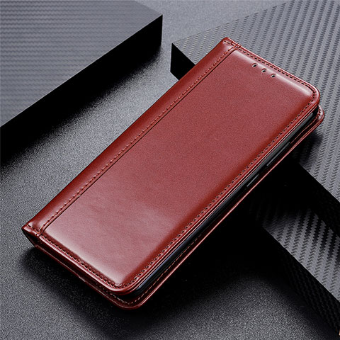 Handytasche Stand Schutzhülle Flip Leder Hülle für Xiaomi Redmi 9i Braun