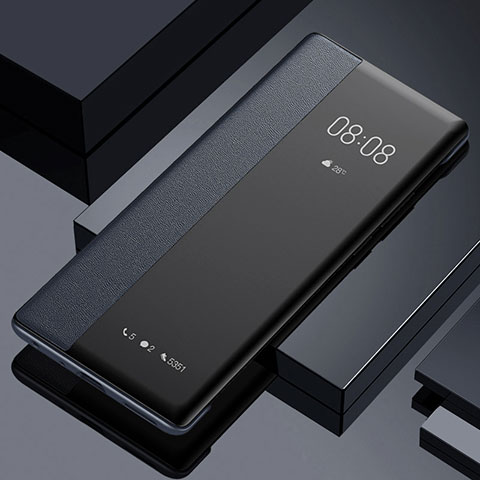 Handytasche Stand Schutzhülle Flip Leder Hülle für Xiaomi Redmi Note 10T 5G Schwarz