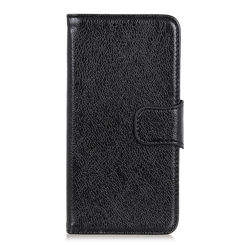 Handytasche Stand Schutzhülle Flip Leder Hülle für Xiaomi Redmi Note 9 Pro Max Schwarz