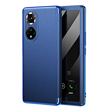 Handytasche Stand Schutzhülle Flip Leder Hülle GS1 für Huawei Nova 9 Pro Blau