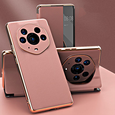 Handytasche Stand Schutzhülle Flip Leder Hülle GS2 für Huawei Honor Magic3 Pro+ Plus 5G Rosegold