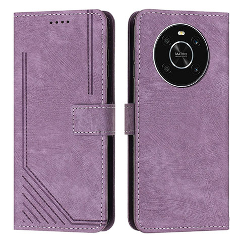 Handytasche Stand Schutzhülle Flip Leder Hülle H01X für Huawei Honor Magic4 Lite 4G Violett