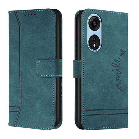 Handytasche Stand Schutzhülle Flip Leder Hülle H01X für Huawei Honor X5 Plus Grün