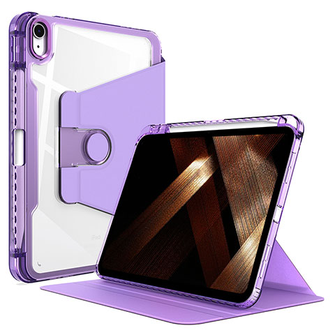 Handytasche Stand Schutzhülle Flip Leder Hülle H02 für Apple iPad 10.9 (2022) Violett