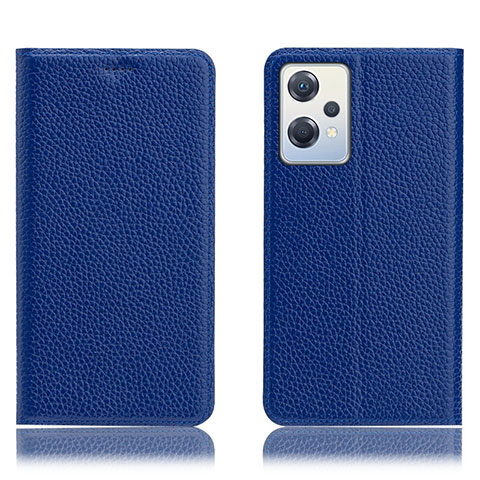 Handytasche Stand Schutzhülle Flip Leder Hülle H02P für OnePlus Nord CE 2 Lite 5G Blau