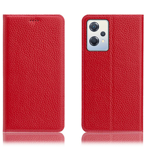 Handytasche Stand Schutzhülle Flip Leder Hülle H02P für OnePlus Nord CE 2 Lite 5G Rot