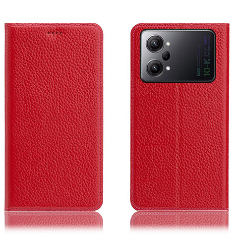 Handytasche Stand Schutzhülle Flip Leder Hülle H02P für Oppo K10 Pro 5G Rot