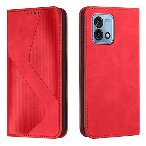 Handytasche Stand Schutzhülle Flip Leder Hülle H03X für Motorola Moto G Stylus (2023) 5G Rot