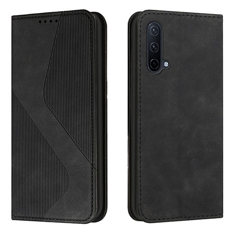 Handytasche Stand Schutzhülle Flip Leder Hülle H03X für OnePlus Nord CE 5G Schwarz