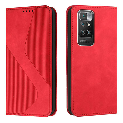 Handytasche Stand Schutzhülle Flip Leder Hülle H03X für Xiaomi Redmi Note 11 4G (2021) Rot