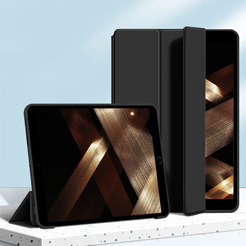 Handytasche Stand Schutzhülle Flip Leder Hülle H04 für Apple iPad Mini 5 (2019) Schwarz