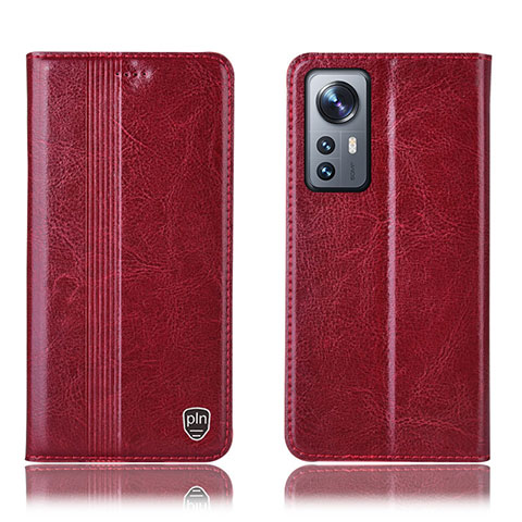 Handytasche Stand Schutzhülle Flip Leder Hülle H04P für Xiaomi Mi 12 Lite 5G Rot