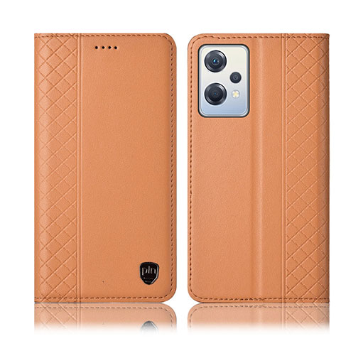 Handytasche Stand Schutzhülle Flip Leder Hülle H07P für OnePlus Nord CE 2 Lite 5G Orange