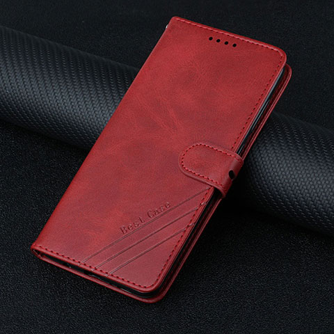 Handytasche Stand Schutzhülle Flip Leder Hülle H08X für Google Pixel 6 Pro 5G Rot