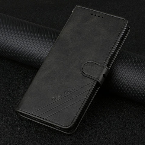 Handytasche Stand Schutzhülle Flip Leder Hülle H08X für Google Pixel 6a 5G Schwarz