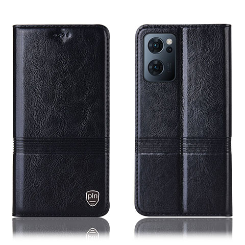 Handytasche Stand Schutzhülle Flip Leder Hülle H09P für OnePlus Nord CE 2 5G Schwarz