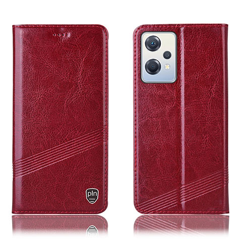 Handytasche Stand Schutzhülle Flip Leder Hülle H09P für OnePlus Nord CE 2 Lite 5G Rot