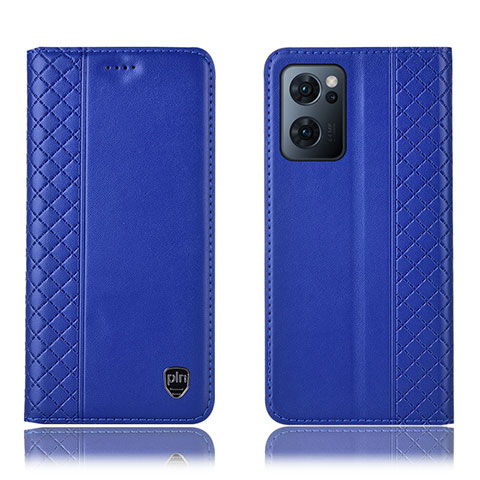 Handytasche Stand Schutzhülle Flip Leder Hülle H10P für OnePlus Nord CE 2 5G Blau