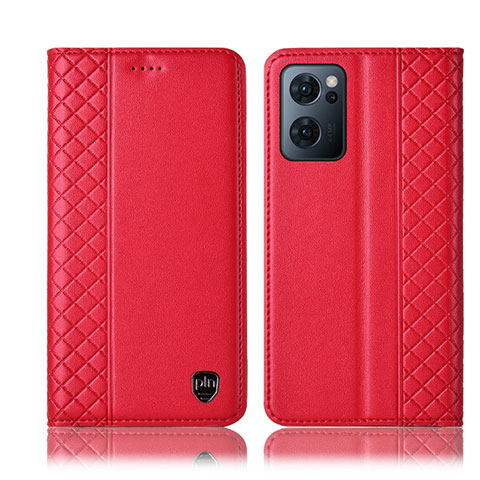 Handytasche Stand Schutzhülle Flip Leder Hülle H10P für OnePlus Nord CE 2 5G Rot