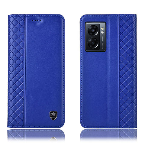 Handytasche Stand Schutzhülle Flip Leder Hülle H10P für OnePlus Nord N300 5G Blau