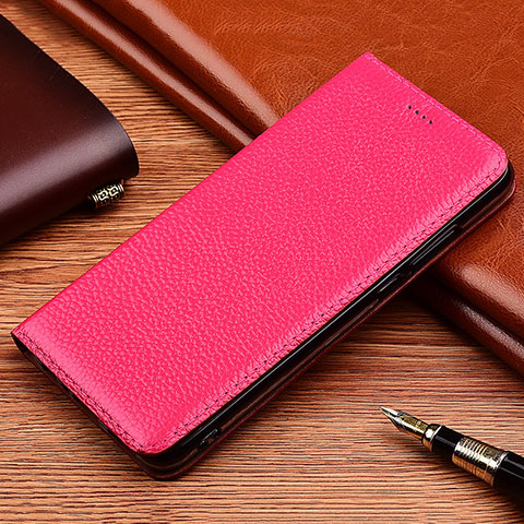 Handytasche Stand Schutzhülle Flip Leder Hülle H11 für Apple iPhone 14 Plus Pink