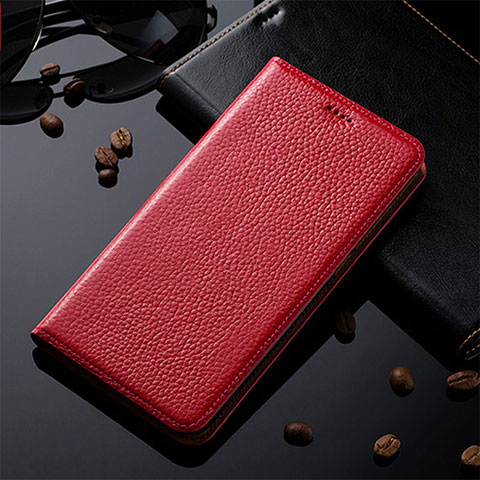 Handytasche Stand Schutzhülle Flip Leder Hülle H17P für Vivo iQOO 9 Pro 5G Rot