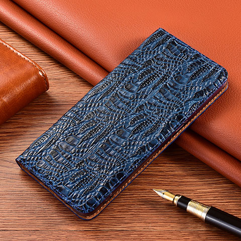 Handytasche Stand Schutzhülle Flip Leder Hülle H17P für Xiaomi Mi Mix 4 5G Blau