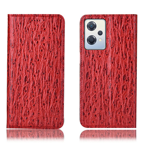 Handytasche Stand Schutzhülle Flip Leder Hülle H18P für OnePlus Nord CE 2 Lite 5G Rot