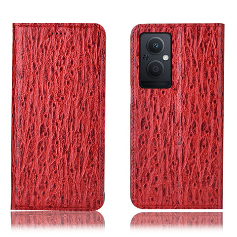 Handytasche Stand Schutzhülle Flip Leder Hülle H18P für OnePlus Nord N20 5G Rot