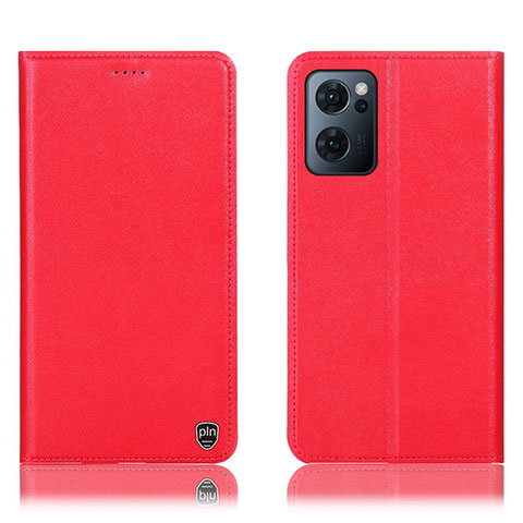 Handytasche Stand Schutzhülle Flip Leder Hülle H21P für OnePlus Nord CE 2 5G Rot