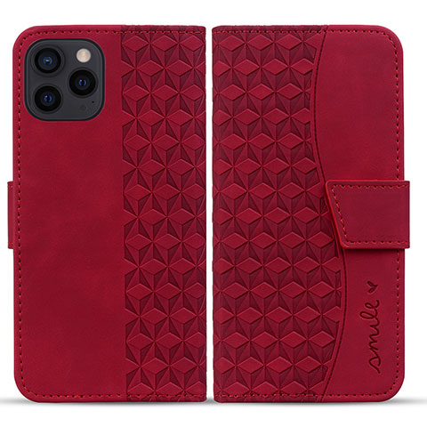 Handytasche Stand Schutzhülle Flip Leder Hülle HF1 für Apple iPhone 14 Pro Rot