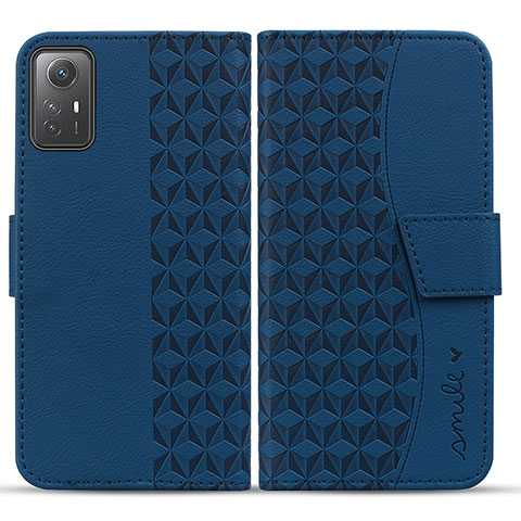 Handytasche Stand Schutzhülle Flip Leder Hülle HF1 für Xiaomi Redmi Note 12S Blau