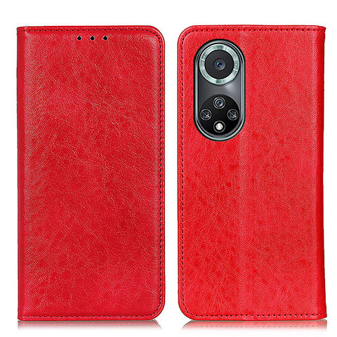 Handytasche Stand Schutzhülle Flip Leder Hülle K01Z für Huawei Honor 50 Pro 5G Rot