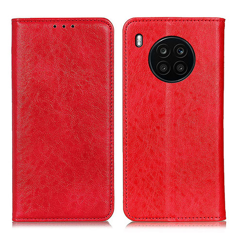 Handytasche Stand Schutzhülle Flip Leder Hülle K01Z für Huawei Nova 8i Rot