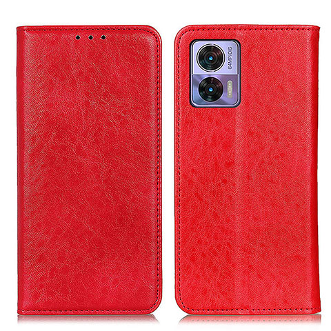 Handytasche Stand Schutzhülle Flip Leder Hülle K01Z für Motorola Moto Edge 30 Neo 5G Rot