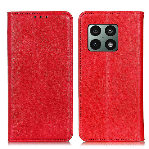 Handytasche Stand Schutzhülle Flip Leder Hülle K01Z für OnePlus 10 Pro 5G Rot