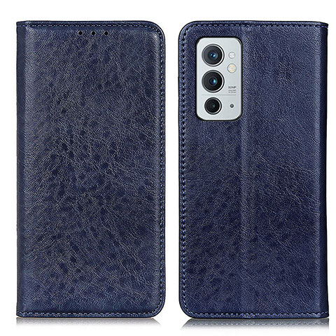 Handytasche Stand Schutzhülle Flip Leder Hülle K01Z für OnePlus 9RT 5G Blau