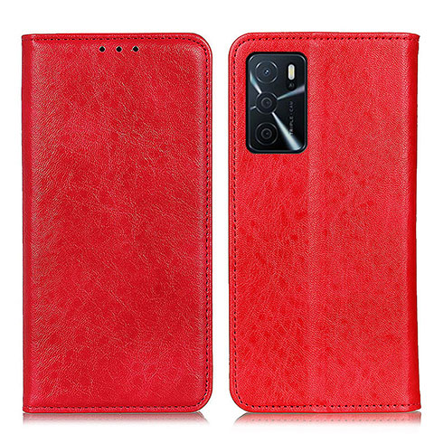 Handytasche Stand Schutzhülle Flip Leder Hülle K01Z für Oppo A54s Rot