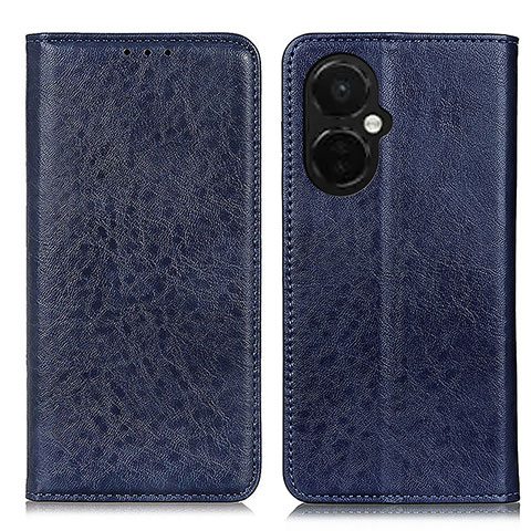 Handytasche Stand Schutzhülle Flip Leder Hülle K01Z für Oppo K11x 5G Blau